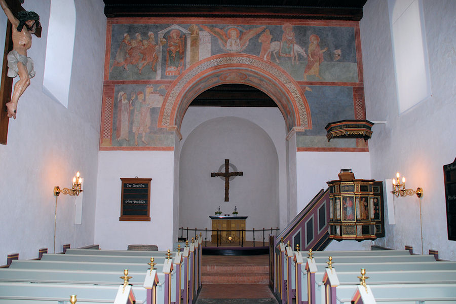 Kalkmalerierne i Fjenneslev Kirke